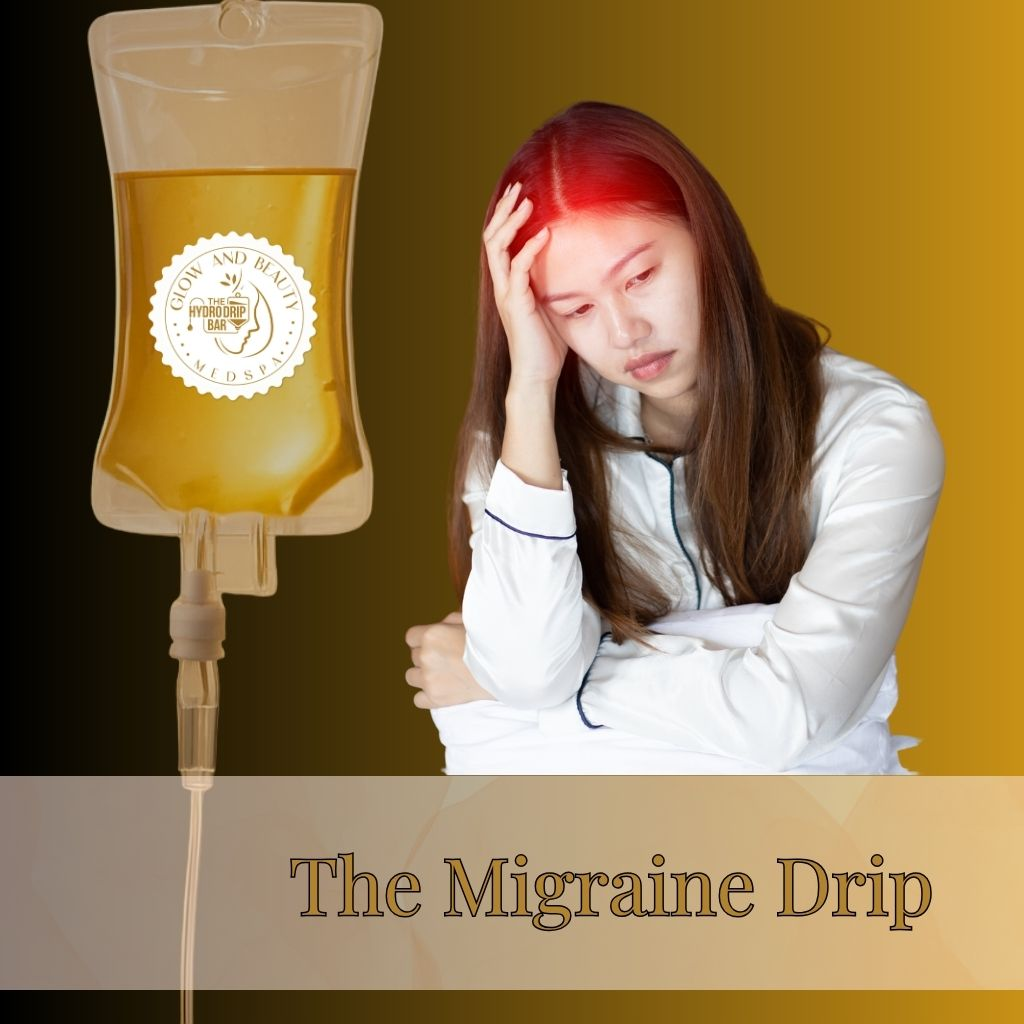 Migraine IV drip therapy for headache relief hydration and nervous system support